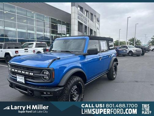 Blue Metallic 2021 Ford Bronco Black Diamond