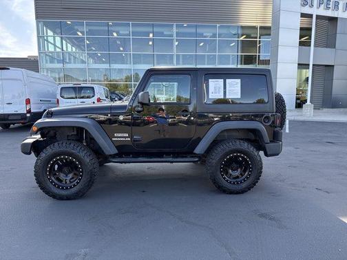Black 2013 Jeep Wrangler Sport