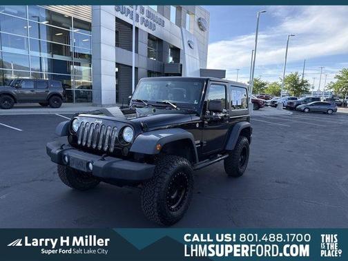 Black 2013 Jeep Wrangler Sport