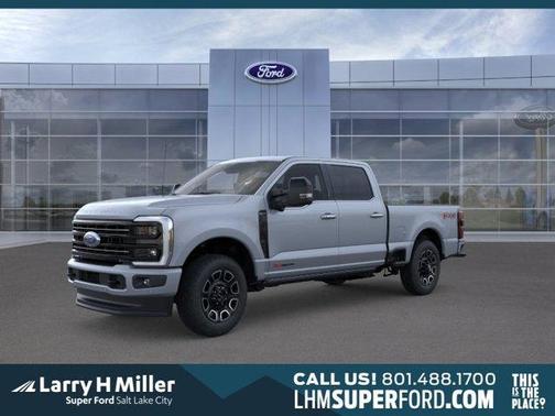 Glacier Gray Metallic 2026 Ford F-350 Platinum