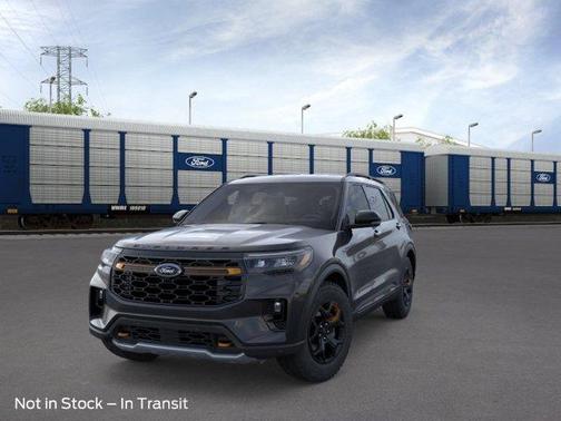 Agate Black Metallic 2026 Ford Explorer Tremor