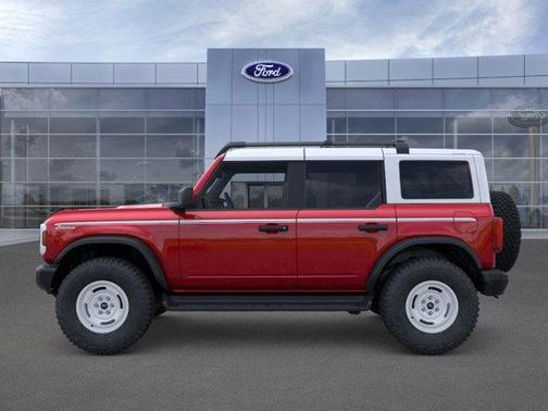 Ruby Red Metallic Tinted Clearcoat 2026 Ford Bronco Heritage Edition