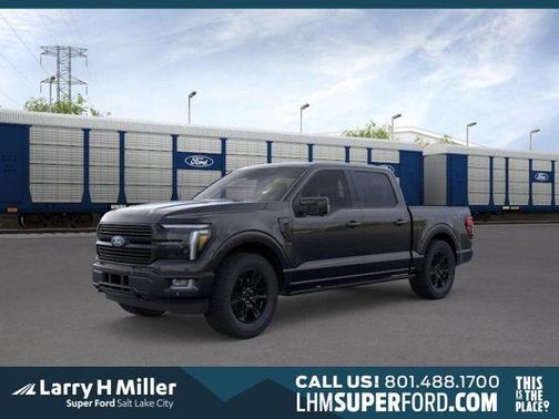 Agate Black Metallic 2026 Ford F-150 Platinum