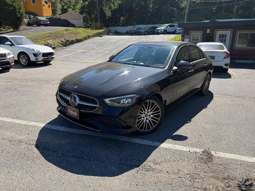 Obsidian Black Metallic 2022 Mercedes-Benz C-Class C 300 4MATIC