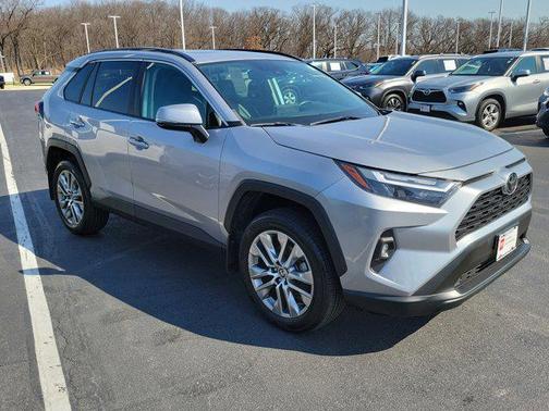 Silver Sky Metallic 2022 Toyota RAV4 XLE Premium