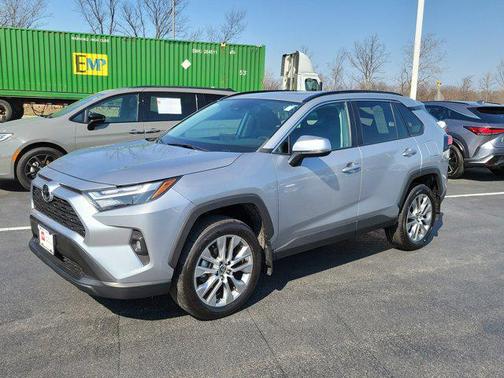 Silver Sky Metallic 2022 Toyota RAV4 XLE Premium