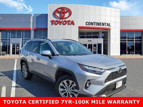 Silver Sky Metallic 2022 Toyota RAV4 XLE Premium