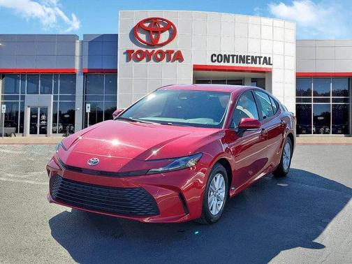 Supersonic Red 2025 Toyota Camry LE