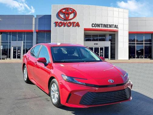 Supersonic Red 2025 Toyota Camry LE