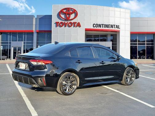 Midnight Black Metallic 2025 Toyota Corolla SE