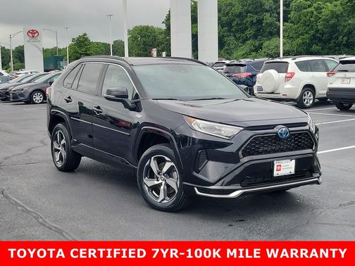Midnight Black Metallic 2021 Toyota RAV4 Prime SE
