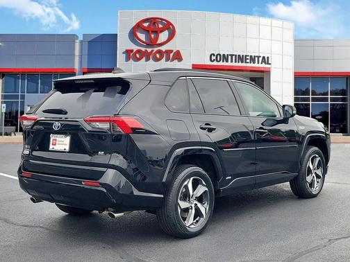 Midnight Black Metallic 2021 Toyota RAV4 Prime SE