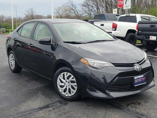 Black Sand Pearl 2017 Toyota Corolla LE