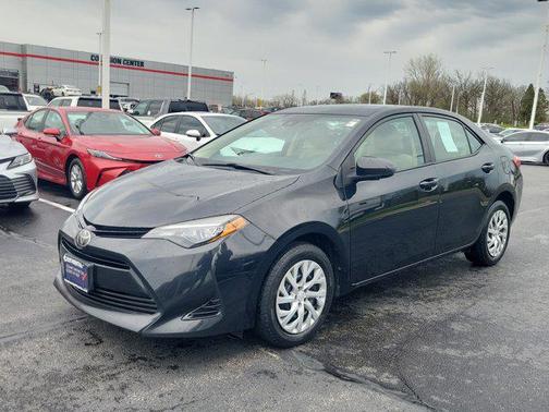 Black Sand Pearl 2017 Toyota Corolla LE
