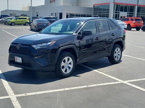 Midnight Black Metallic 2023 Toyota RAV4 LE