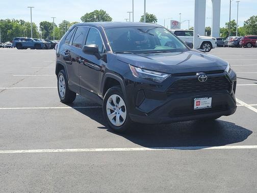 Midnight Black Metallic 2023 Toyota RAV4 LE
