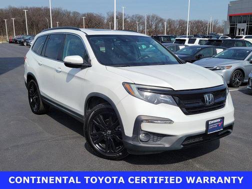 Platinum White Pearl 2022 Honda Pilot 2WD Special Edition