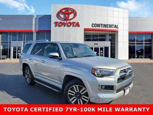 Classic Silver Metallic 2022 Toyota 4Runner Limited
