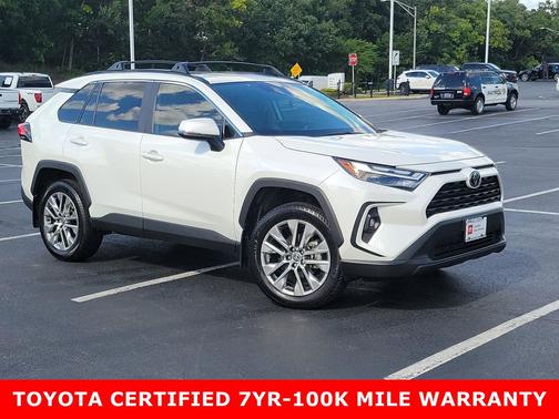 Wind Chill Pearl 2025 Toyota RAV4 XLE Premium