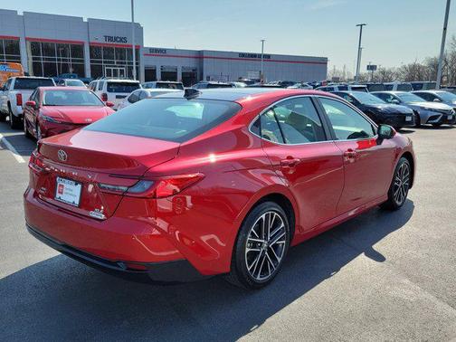 Supersonic Red 2025 Toyota Camry XSE