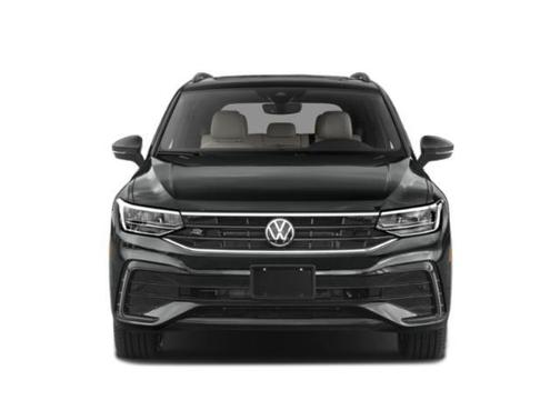 Platinum Gray Metallic 2022 Volkswagen Tiguan 2.0T SE R-Line Black 4MOTION