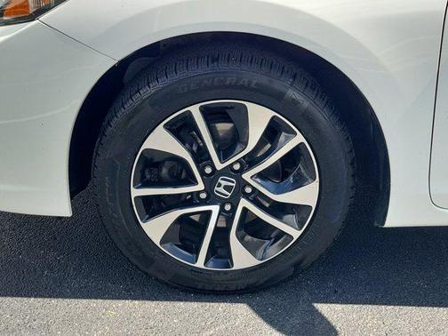 Taffeta White 2015 Honda Civic EX