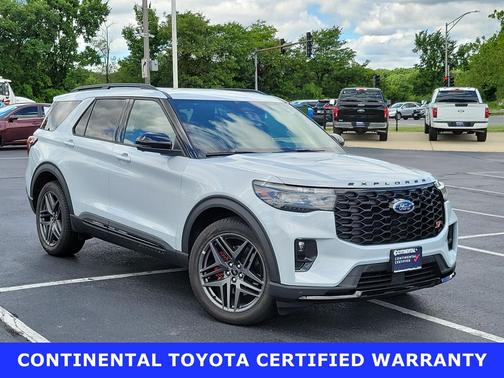 Space White Metallic 2026 Ford Explorer ST