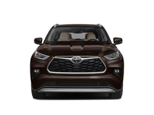 Magnetic Gray Metallic 2021 Toyota Highlander Platinum