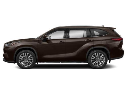 Magnetic Gray Metallic 2021 Toyota Highlander Platinum