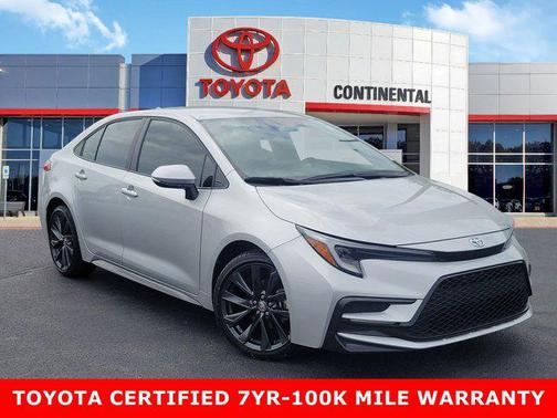 Classic Silver Metallic 2025 Toyota Corolla SE