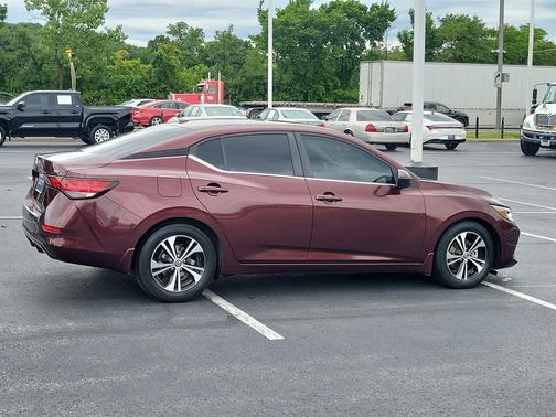 Rosewood Metallic 2022 Nissan Sentra SV