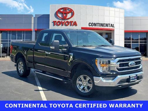 Agate Black Metallic 2021 Ford F-150 XLT