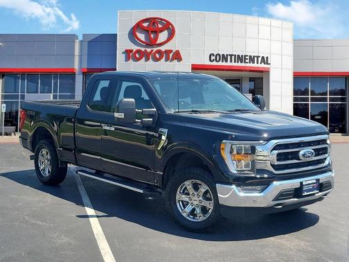 Agate Black Metallic 2021 Ford F-150 XLT