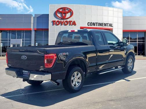 Agate Black Metallic 2021 Ford F-150 XLT