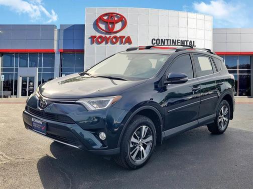 Galactic Aqua Mica 2018 Toyota RAV4 XLE