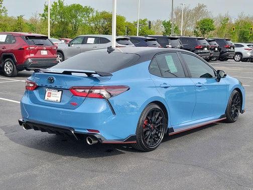 Cavalry Blue/Midnight Black Metallic 2022 Toyota Camry TRD