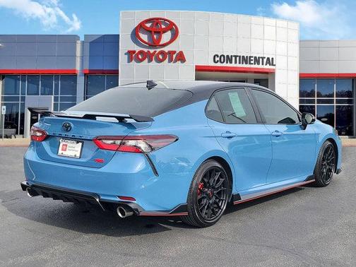 Cavalry Blue/Midnight Black Metallic 2022 Toyota Camry TRD