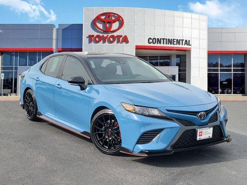 Cavalry Blue/Midnight Black Metallic 2022 Toyota Camry TRD