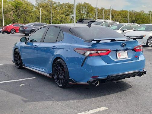 Cavalry Blue/Midnight Black Metallic 2022 Toyota Camry TRD