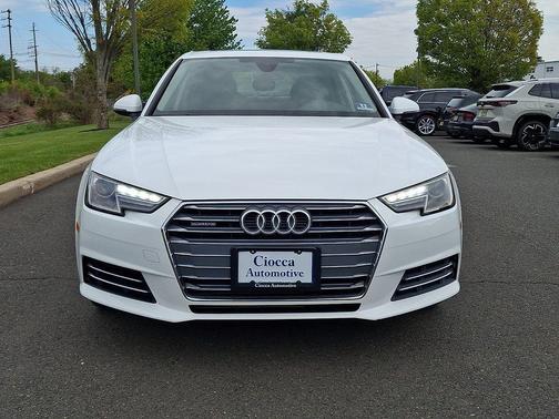 Ibis White 2017 Audi A4 2.0T Premium