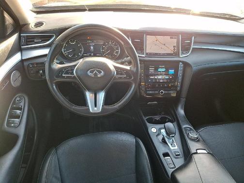 Hermosa Blue 2020 INFINITI QX50 SENSORY AWD