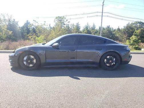 Volcano Grey Metallic 2021 Porsche Taycan 4S