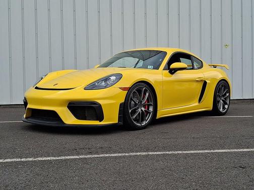 Racing Yellow 2023 Porsche 718 Cayman GT4
