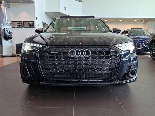 firmament blue metallic 2026 Audi A8 55 TFSI quattro Tiptronic