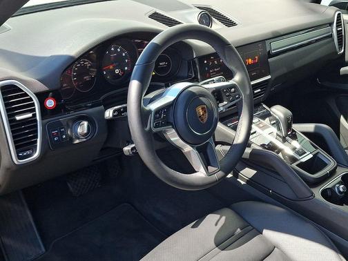 Black 2023 Porsche Cayenne Platinum Edition