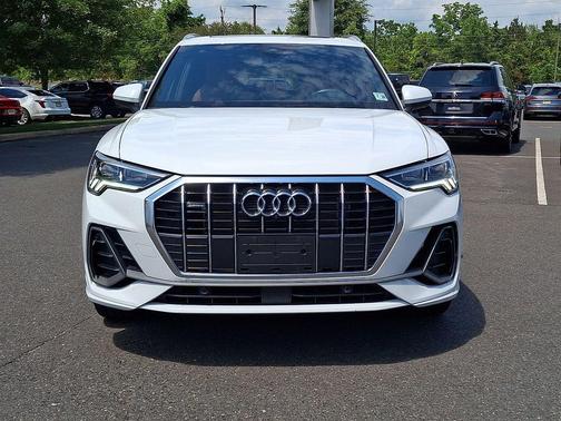 Glacier White Metallic 2023 Audi Q3 45 S line Premium Plus