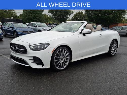 White 2023 Mercedes-Benz E-Class 4MATIC