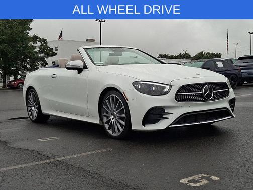 White 2023 Mercedes-Benz E-Class 4MATIC