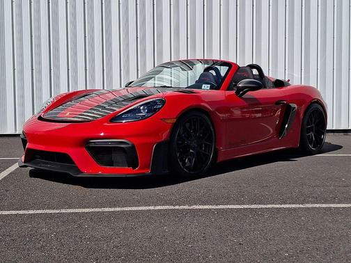 Guards Red 2025 Porsche 718 Spyder RS