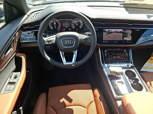 Waitomo Blue Metallic 2026 Audi Q8 55 Prestige
